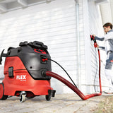 Staubsauger-Schleifer Flex GE 6 R-EC + VCE 33 M AC Set + Schleifpapier