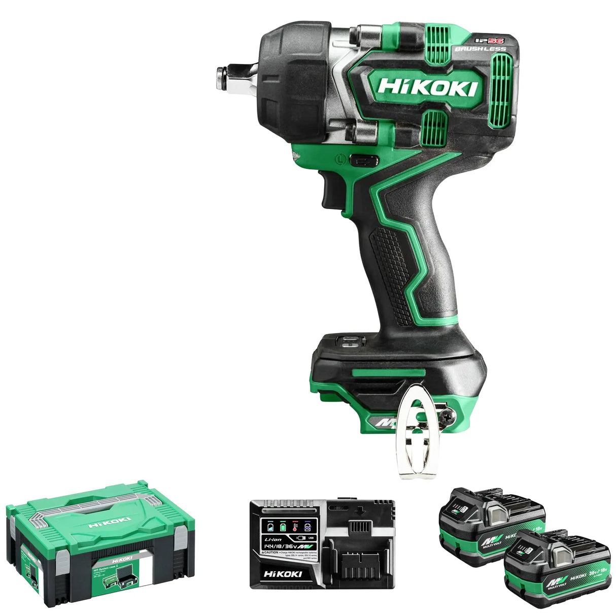 HiKOKI WR36DEWRZ 36V Impact Wrench