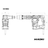 Martello Demolitore Hikoki H41MB2WSZ