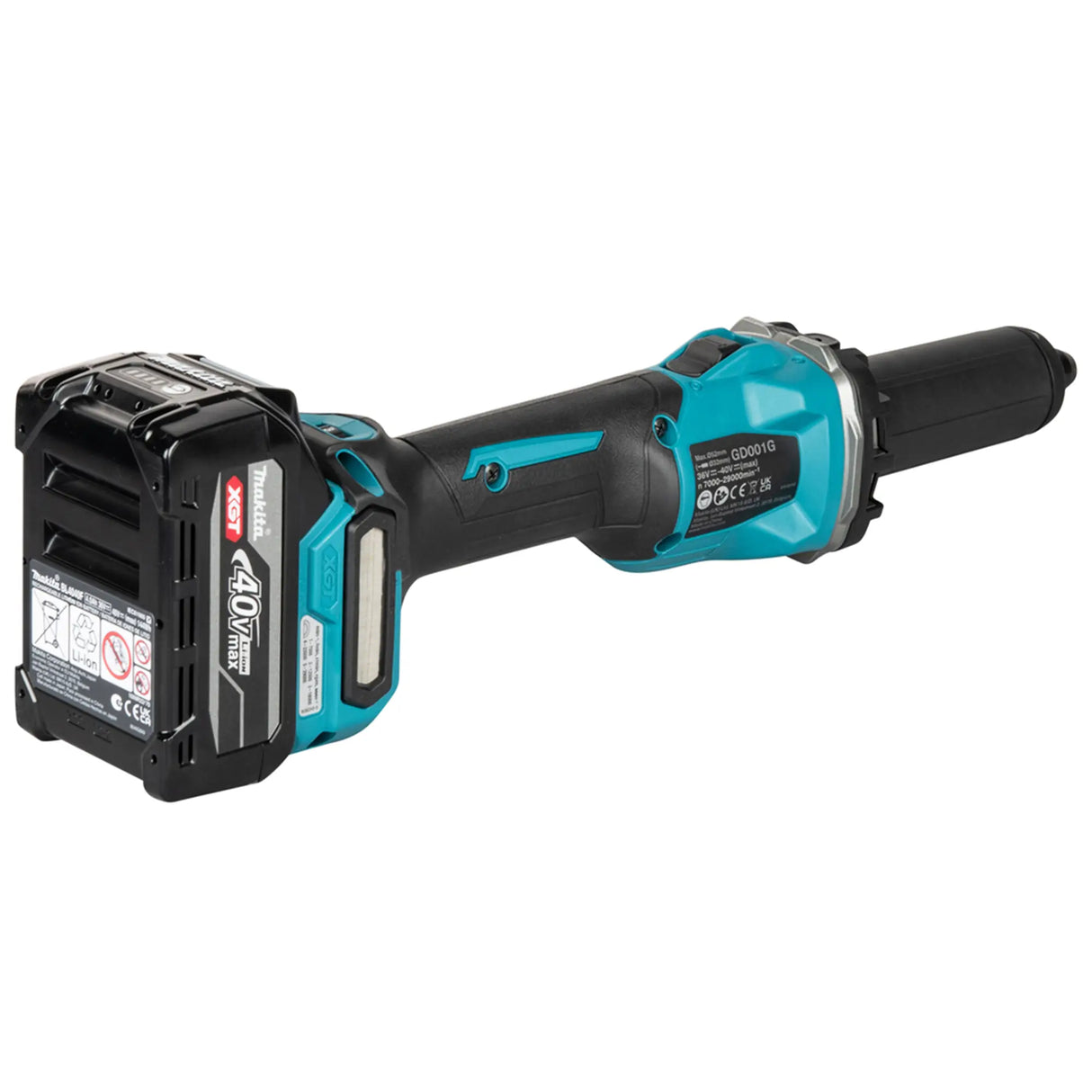 Smerigliatrice Diritta Makita GD001GM201 40V 4Ah