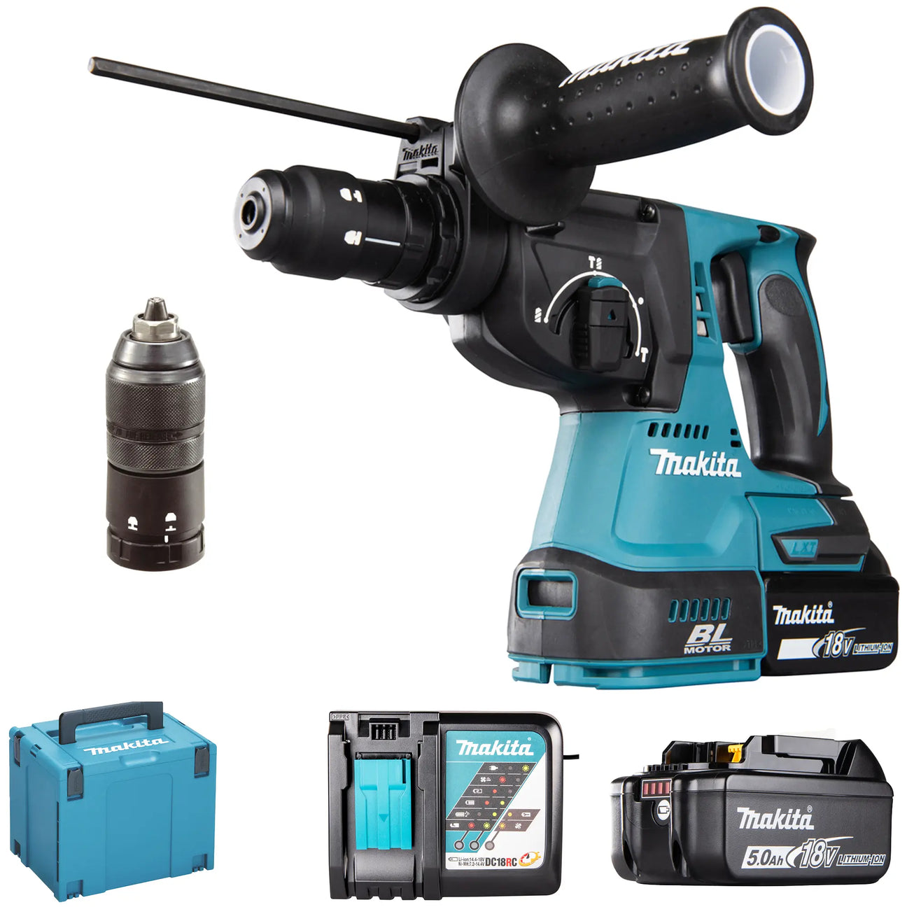 Makita DHR243RTJ 18V 5Ah borrhammare