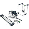 Troncatrice radiale Festool KS 120 REB-Set-UG