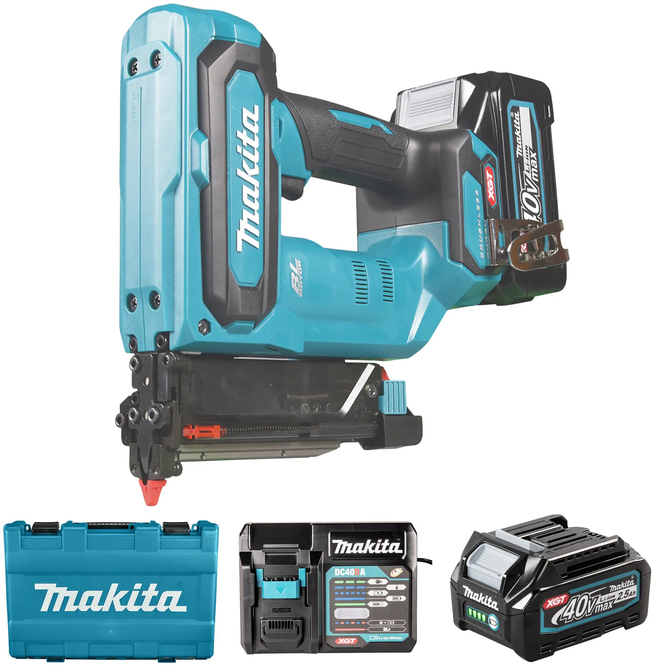 Makita PT001GD101 40V 2,5Ah häftapparat