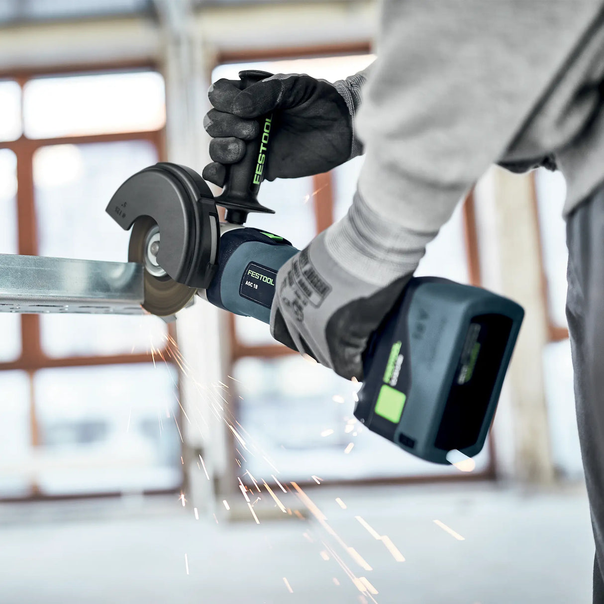 Smerigliatrice Festool AGC 125 EB-Basic 18V 5Ah