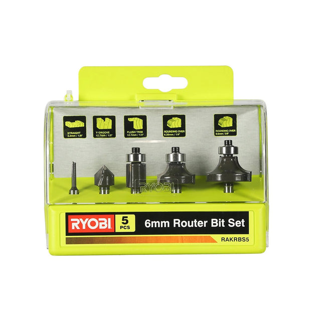 Kit 5 frese Ryobi RAKRBS5