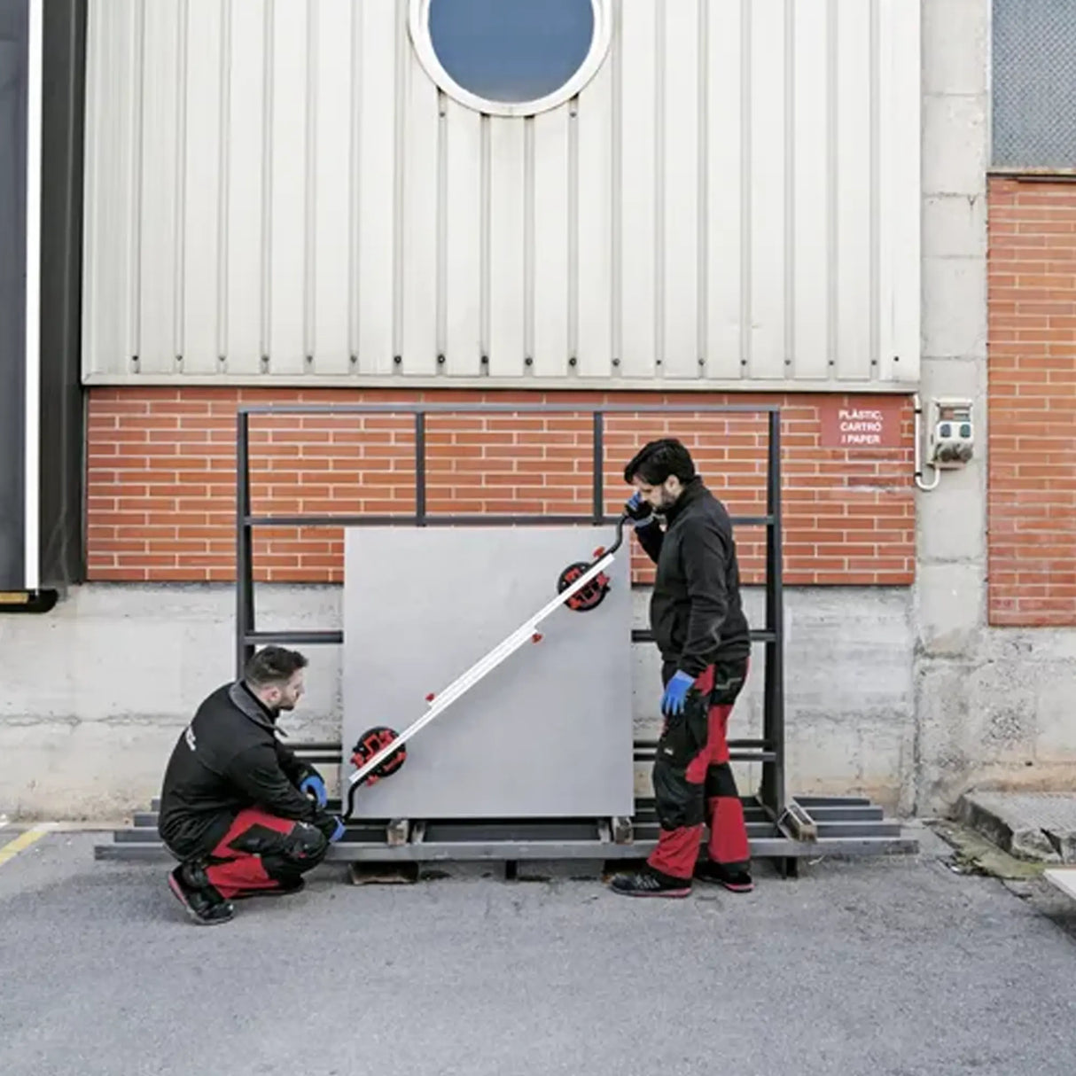Carrello Trasporto Piastrelle Rubi Slab Trans Mini