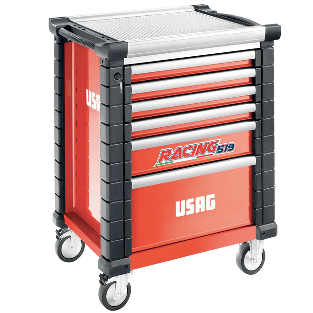 Carrello Usag Racing 6 Cassetti Vuoto 519 RS6/3V