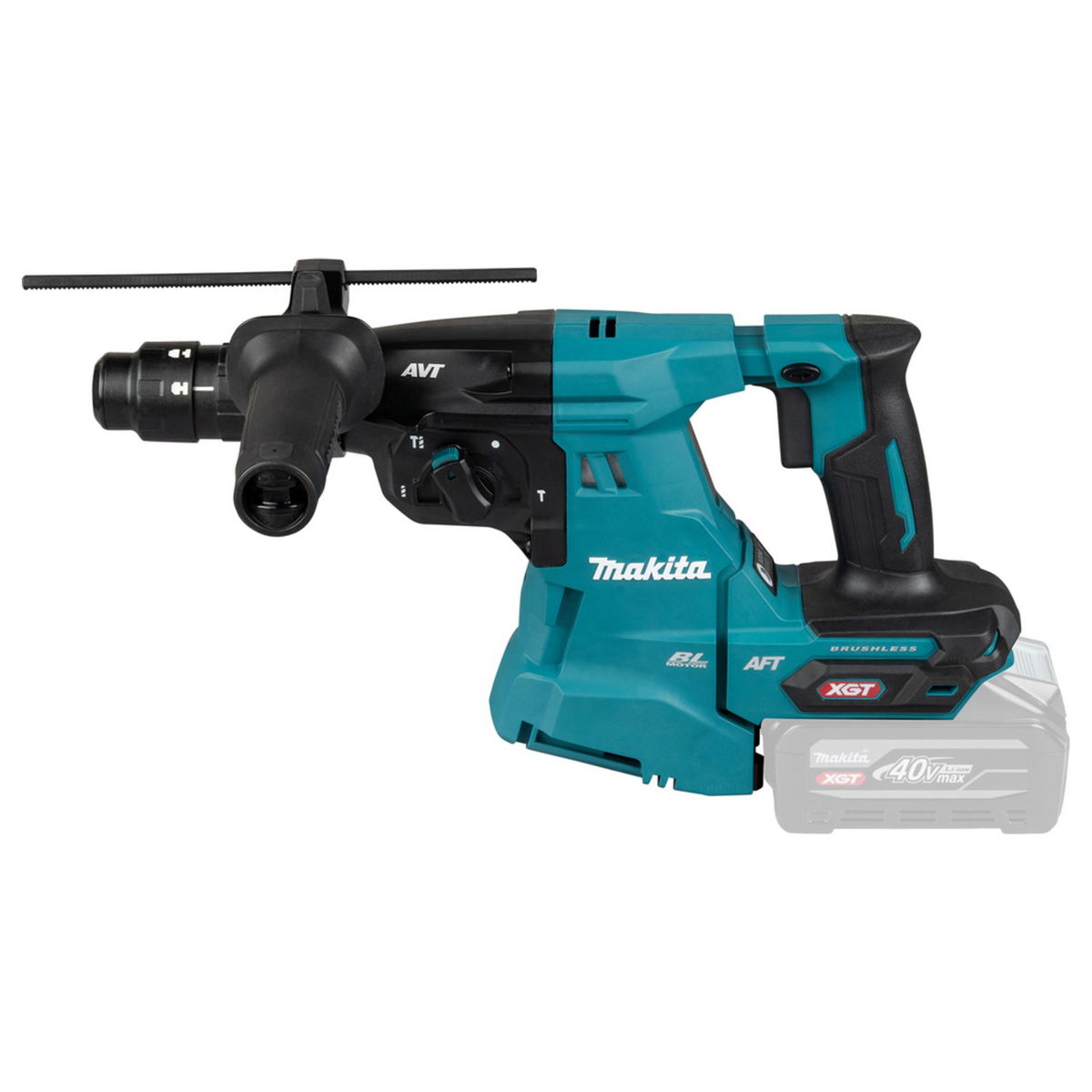 HR012GZ01 - Makita slagborrmaskin HR012GZ01 XGT 40V SDS-Plus 28mm 3.3J - Bild 2