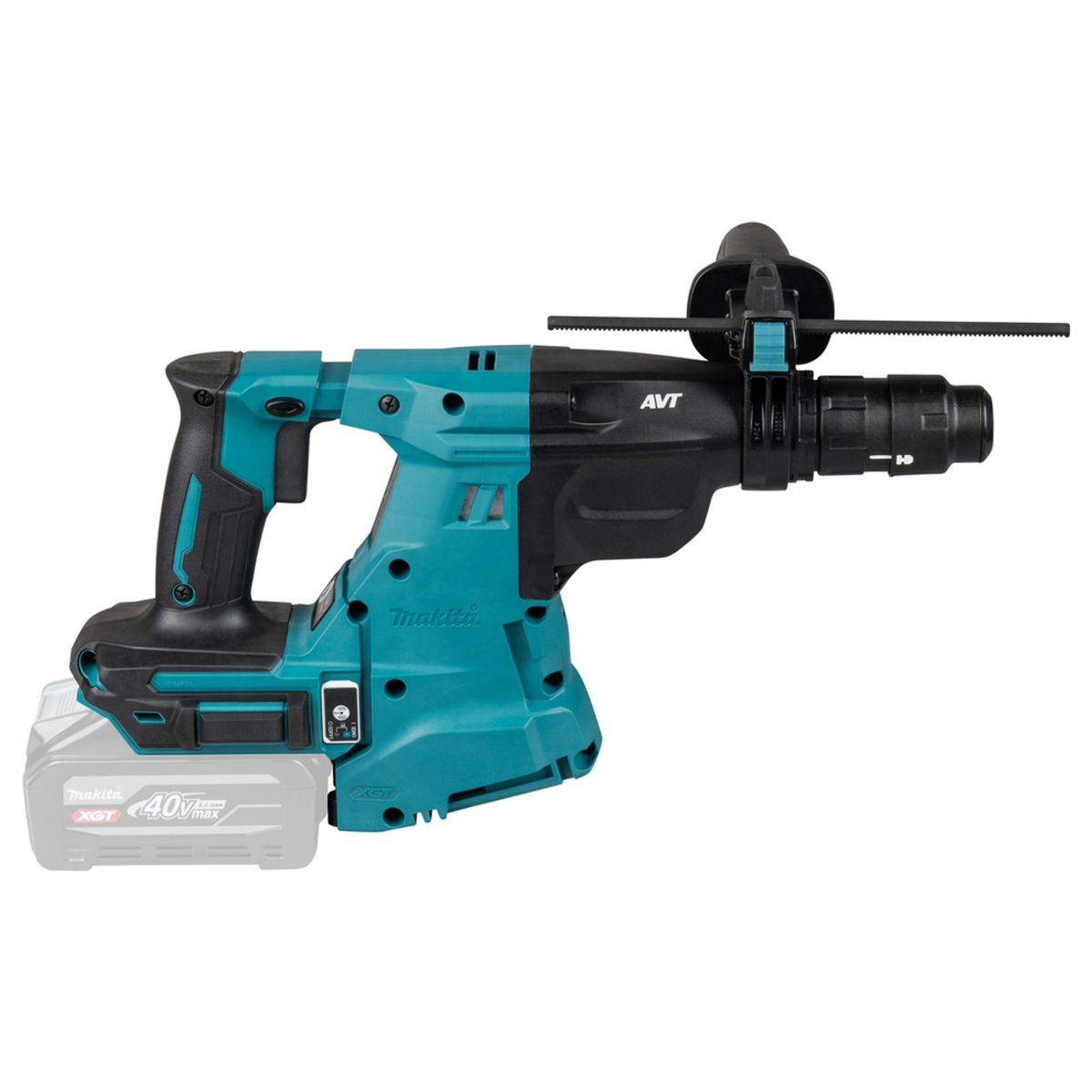 HR012GZ01 - Makita slagborrmaskin HR012GZ01 XGT 40V SDS-Plus 28mm 3.3J - Bild 6