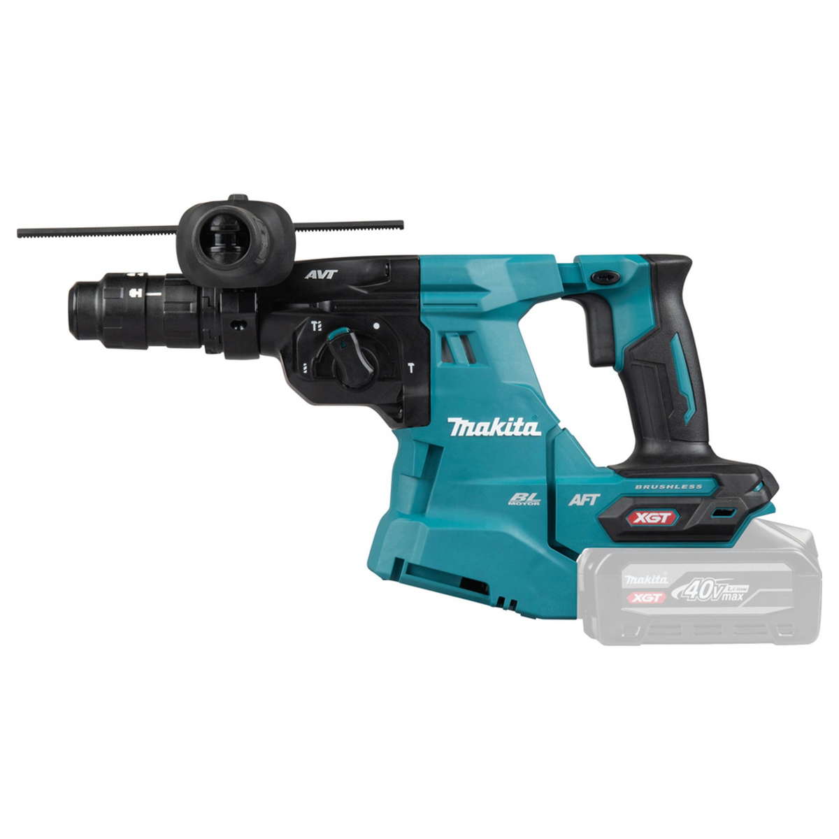 HR012GZ01 - Makita slagborrmaskin HR012GZ01 XGT 40V SDS-Plus 28mm 3.3J - Bild 9