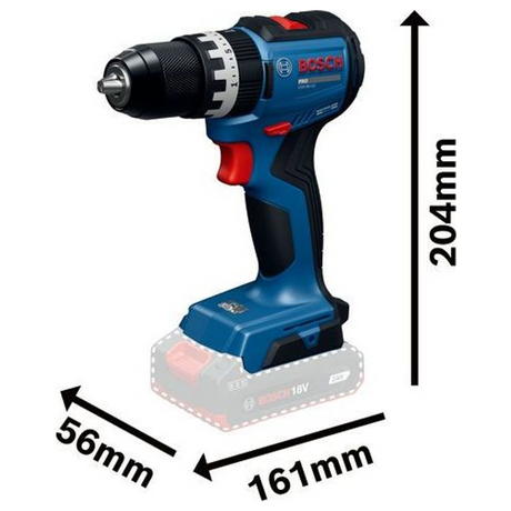 06019S0121 - Bosch GSB18V-52 18V Batteridriven borrskruvdragare - Bild 17