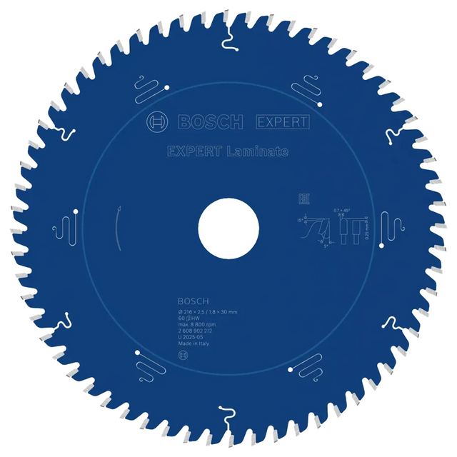 2608902213 - Lama Circolare Bosch Expert Laminate per Laminato