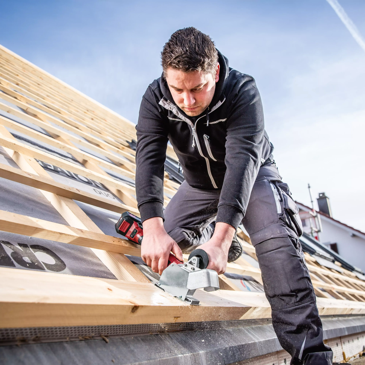 521582 - Milling machine Flex RFE 40 18V for Gutter Support Grooves - Image 5