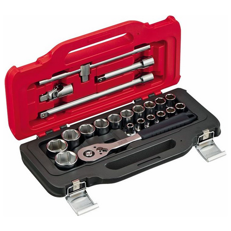 U06010023 - Set Bussole Esagonali USAG 601 1/2 JS22 22 Pezzi