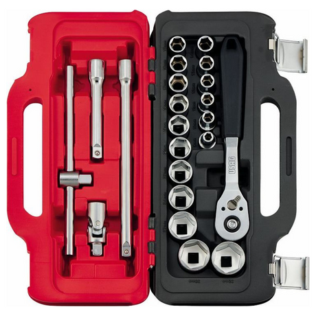 U06010023 - Set Bussole Esagonali USAG 601 1/2 JS22 22 Pezzi - Immagine 2