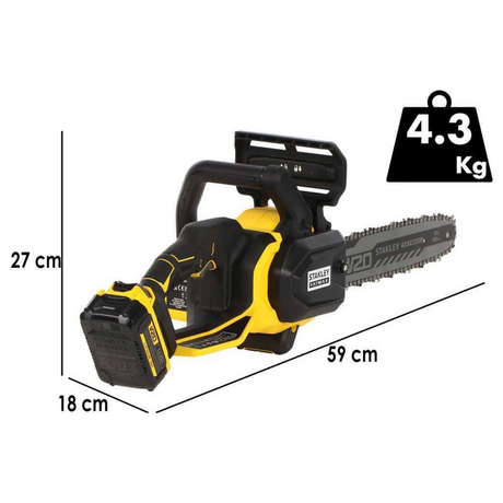 SFMCCS730M1-QW - Stanley Fatmax SFMCCS730 20V 4Ah Motorsåg - Bild 2