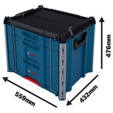 1600A037E3 - Transport System Bosch L-BOXX Contractor Drawer 3 - Image 9