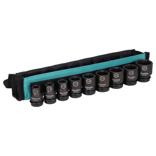 Set Bussole Makita Impact Black E-16617 ½" 9 pz Corte
