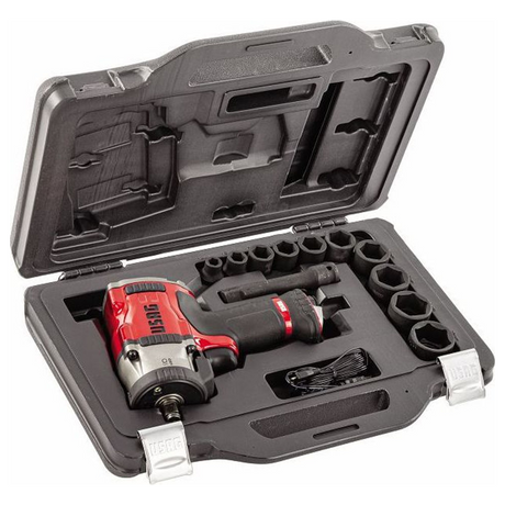 U09430005 - Impact Wrench Set USAG 943 PC1/C12 with 12-piece Machine Sockets