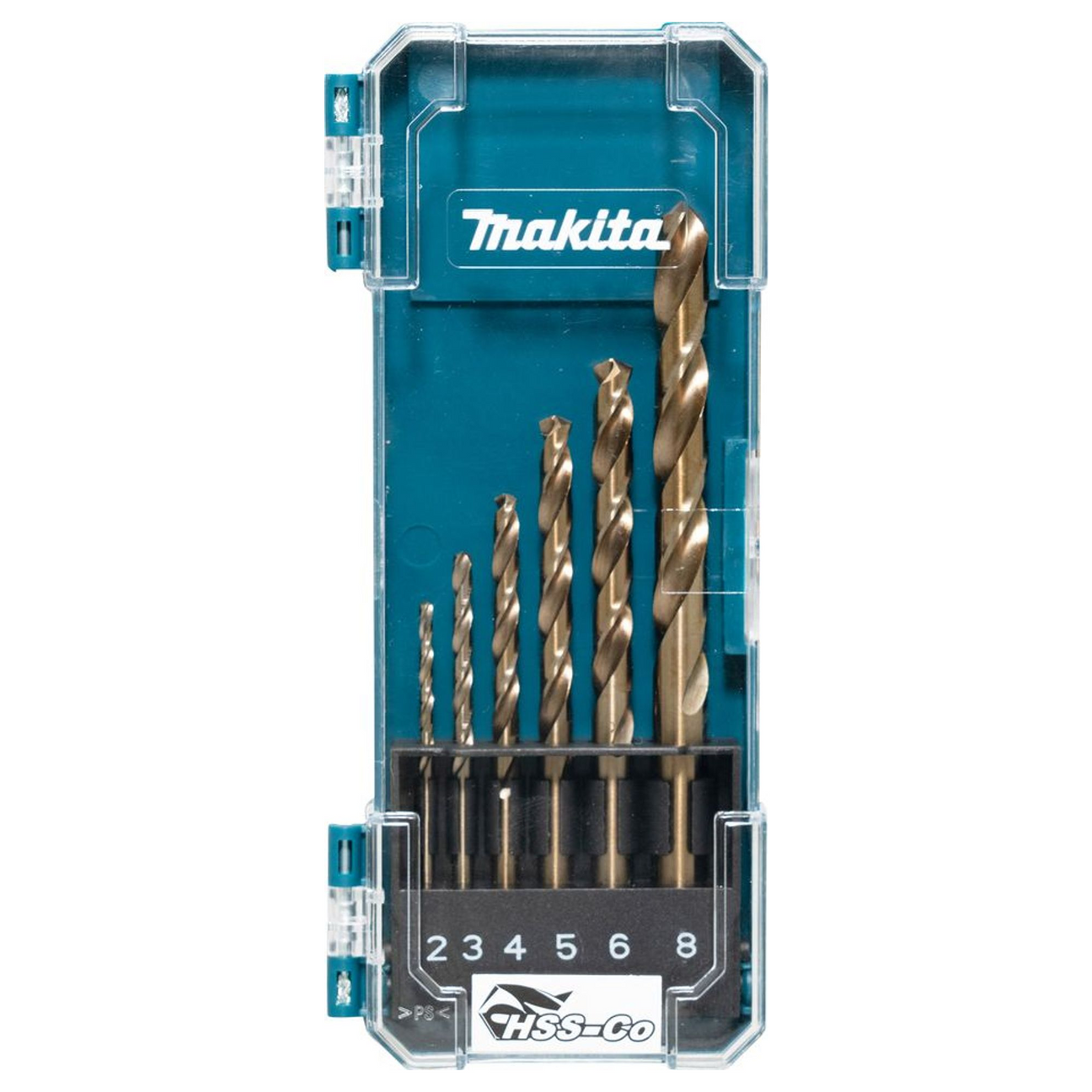 D-75758 - Makita D-75758 6-delat HSS-Co borrset - Bild 2