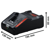 1600A03D3A - Battery Charger Bosch Professional EXAL18V-160 - Image 25
