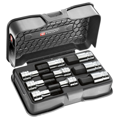 STM.J9APB - FACOM STM.J9APB 1/2" Hex Socket Set (9 Pieces)