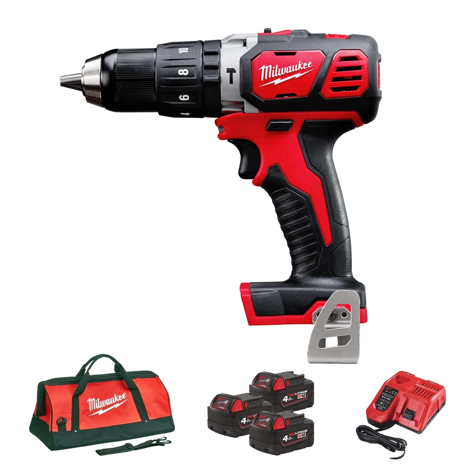 Hammer drill Milwaukee M18 BPD-403C 18V 4Ah - Main Image