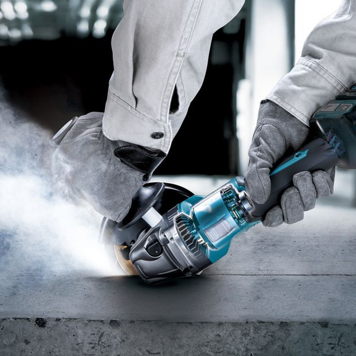 GA023GU201 - Makita GA023GU201 40V 4Ah vinkelslip - Bild 15