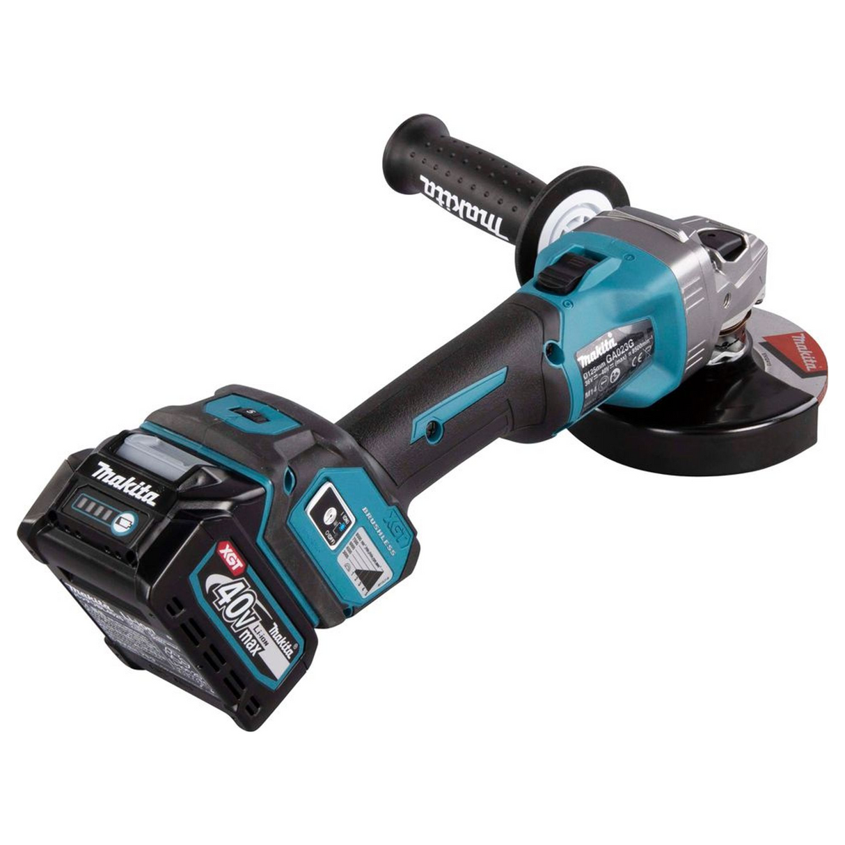 GA023GU201 - Makita GA023GU201 40V 4Ah vinkelslip - Bild 5