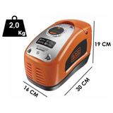 ASI300-QS - Black & Decker ASI300-QS 230V kompressor - Bild 4
