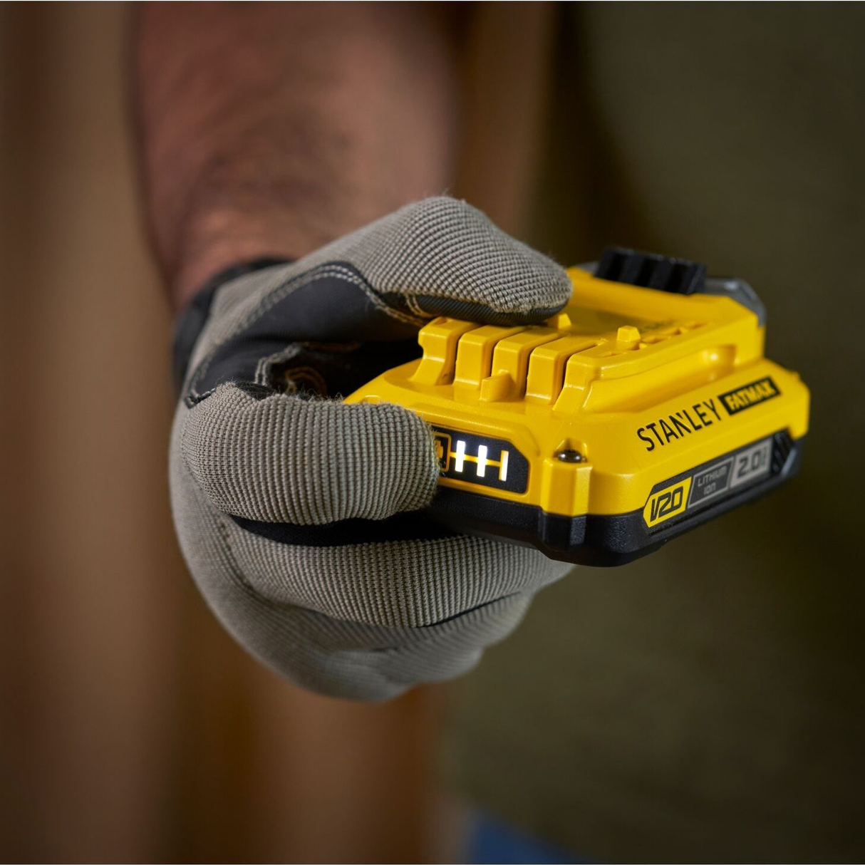 SFMCB202-XJ - Stanley FatMax V20 Batteri SFMCB202-XJ 18V 2Ah - Bild 6