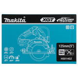 HS014GZ - Sega Circolare Makita HS014GZ 40V XGT 125mm - Immagine 23