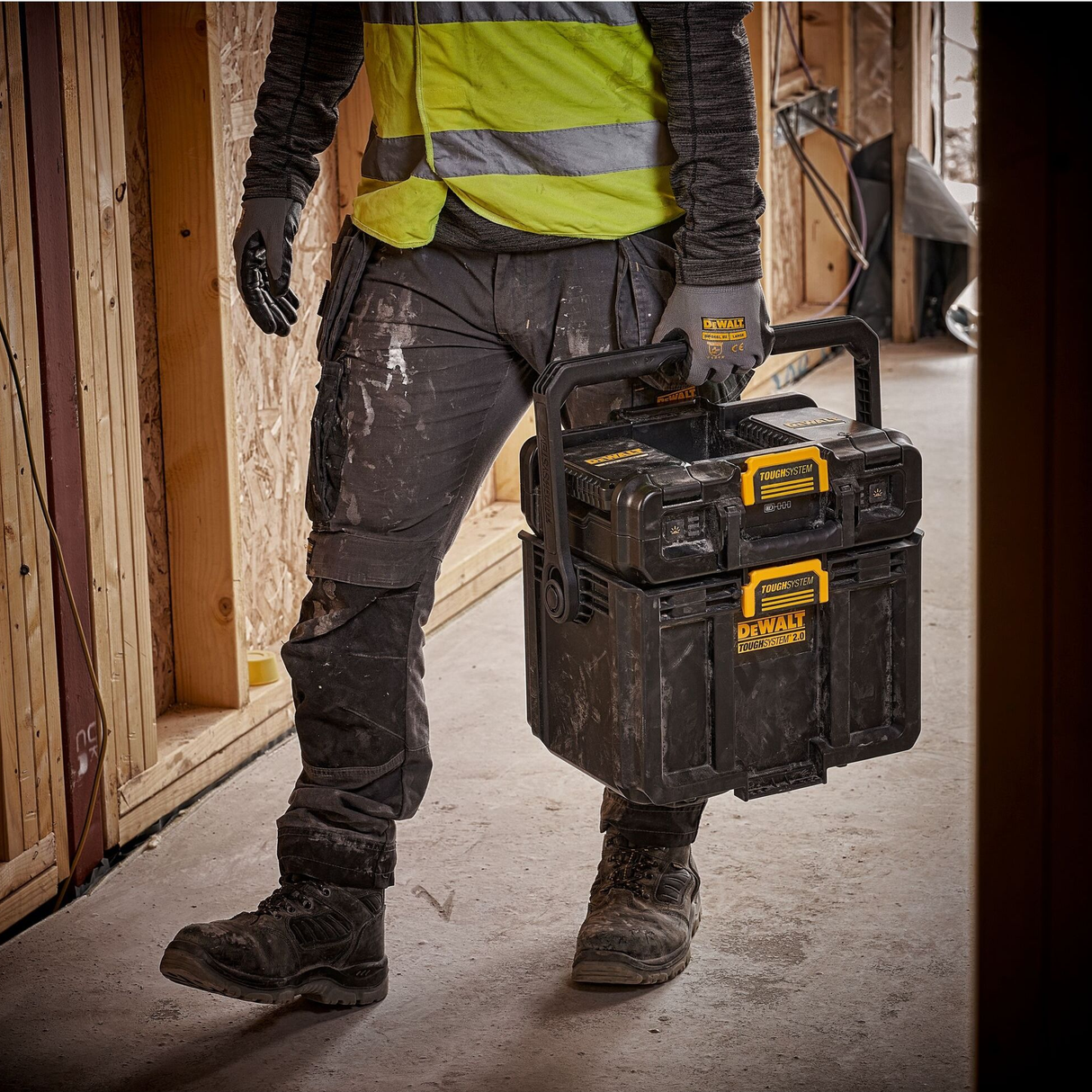 DWST08061-1 - Dewalt DWST08061-1 ToughSystem 2.0 18V Byggarbetsplatsbelysning - Bild 16