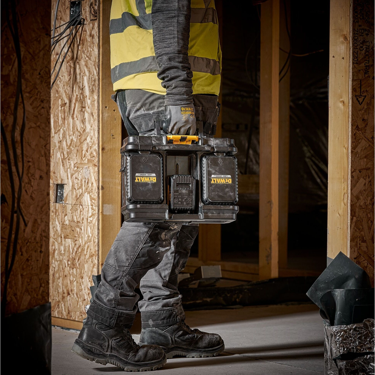 DWST08061-1 - Dewalt DWST08061-1 ToughSystem 2.0 18V Byggarbetsplatsbelysning - Bild 17