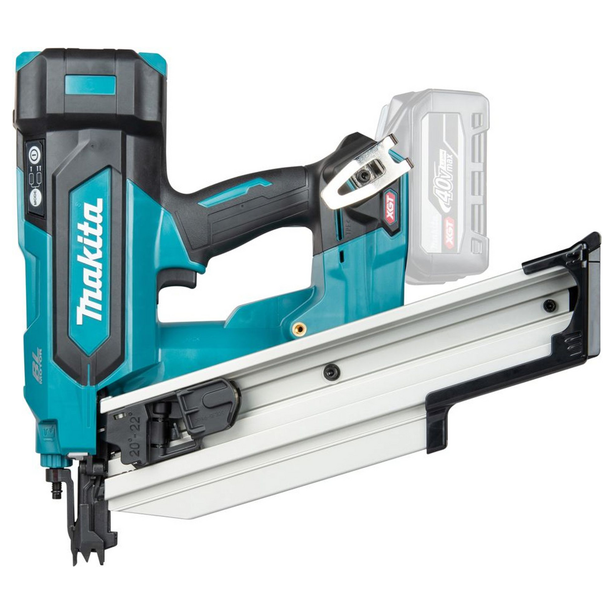 BN002GZ - Makita BN002GZ XGT 40V spikpistol - Bild 9