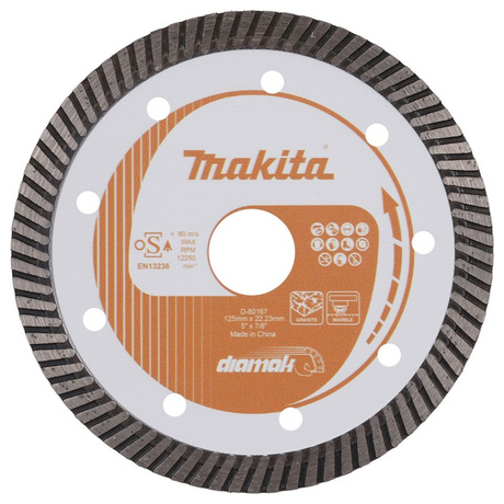 D-80167 - Makita D-80167 125mm diamantklinga för marmor och granit - Bild 2