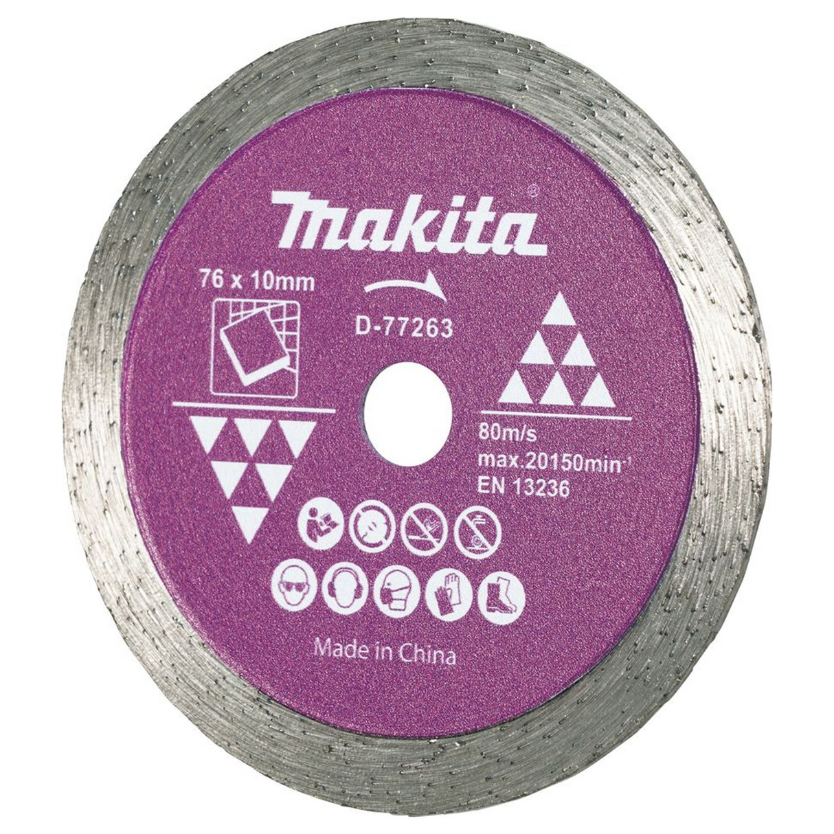 D-77263 - Makita D-77263 76mm diamantklinga för kakel - Bild 3