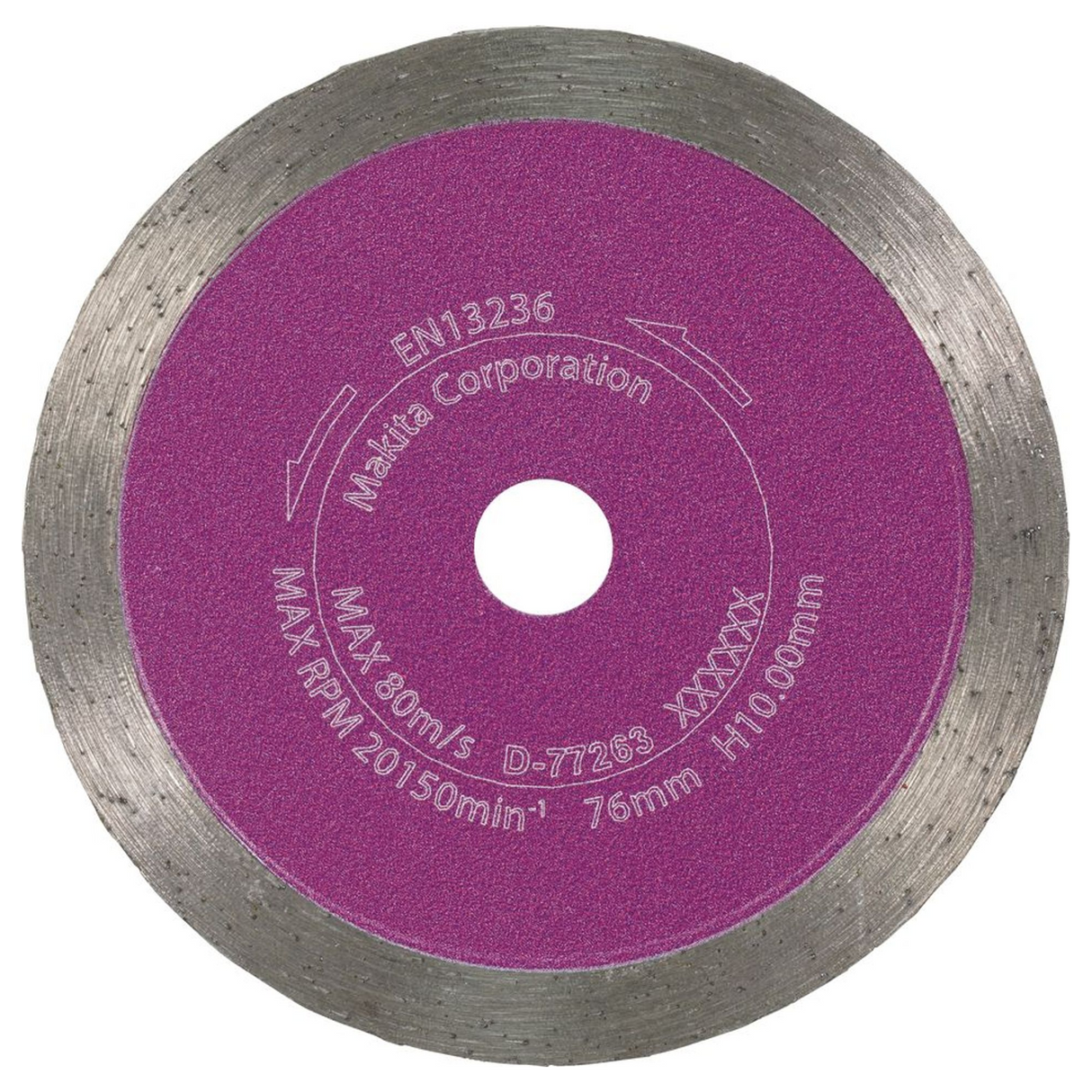 D-77263 - Makita D-77263 76mm diamantklinga för kakel - Bild 4