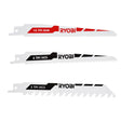 Set Lame Ryobi RAK3RBWM 3 pcs