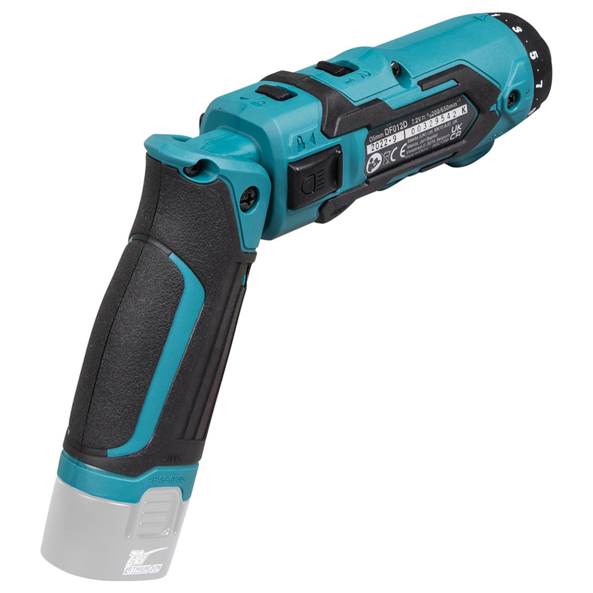 DF012DZ - Trapano Avvitatore Makita DF012DZ 7,2V - Immagine 5