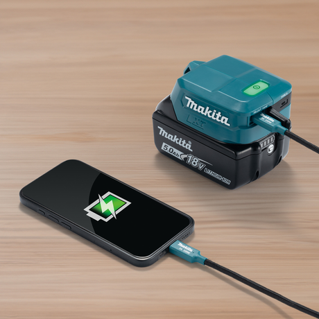 ADP15 - Makita ADP15 LXT USB-C 105W + USB-A 18V USB-adapter - Bild 2