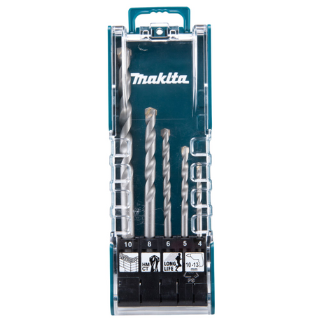 E-11536 - Set med 5 Makita E-11536 TCT murborrar med cylindriskt skaft - Bild 2