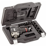 U09290006 - Impact Wrench Set USAG 929 PC1/C12 with 12-Piece Machine Sockets