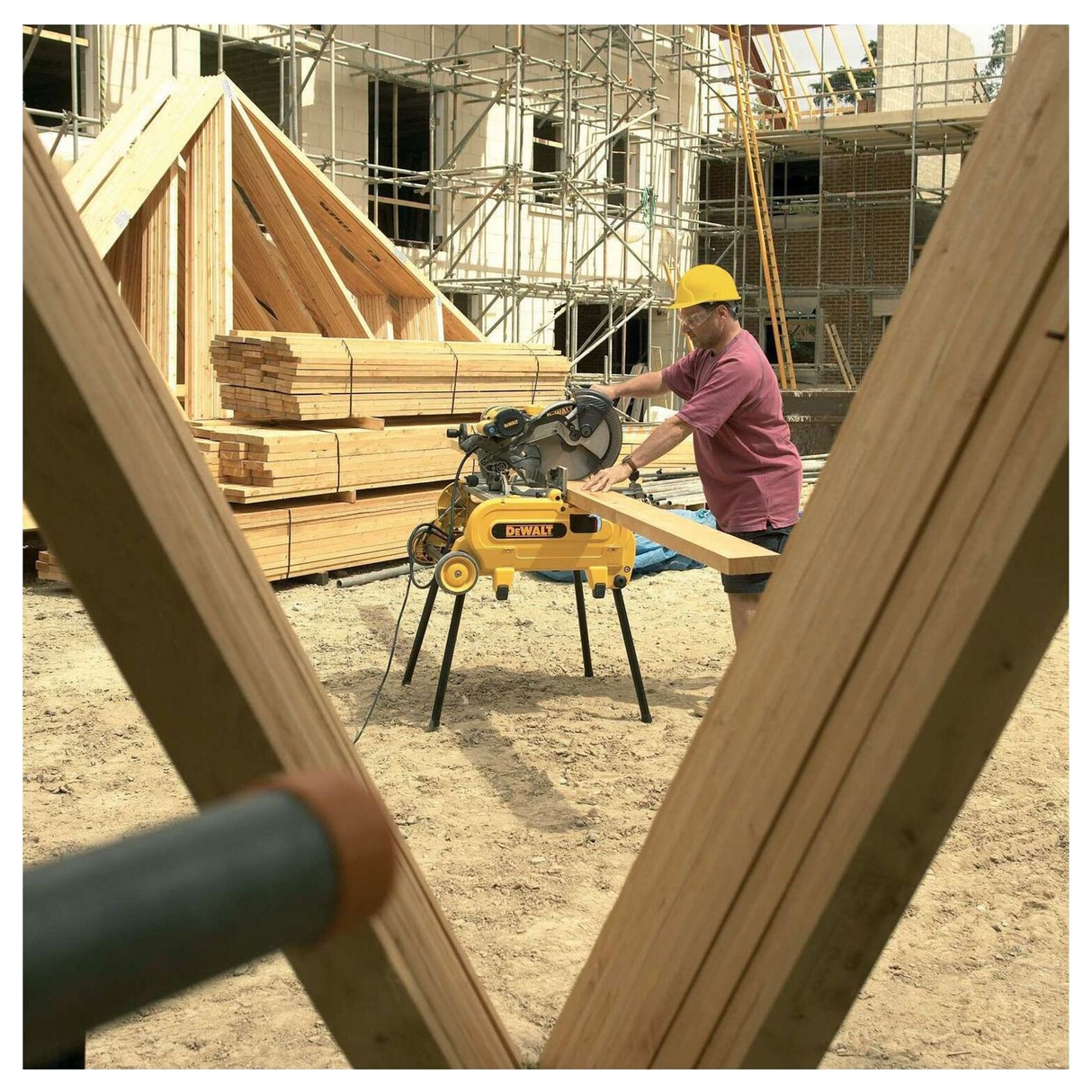 D27107-QS - Dewalt D27107-QS 305mm 2000W Kombinationssåg - Bild 7