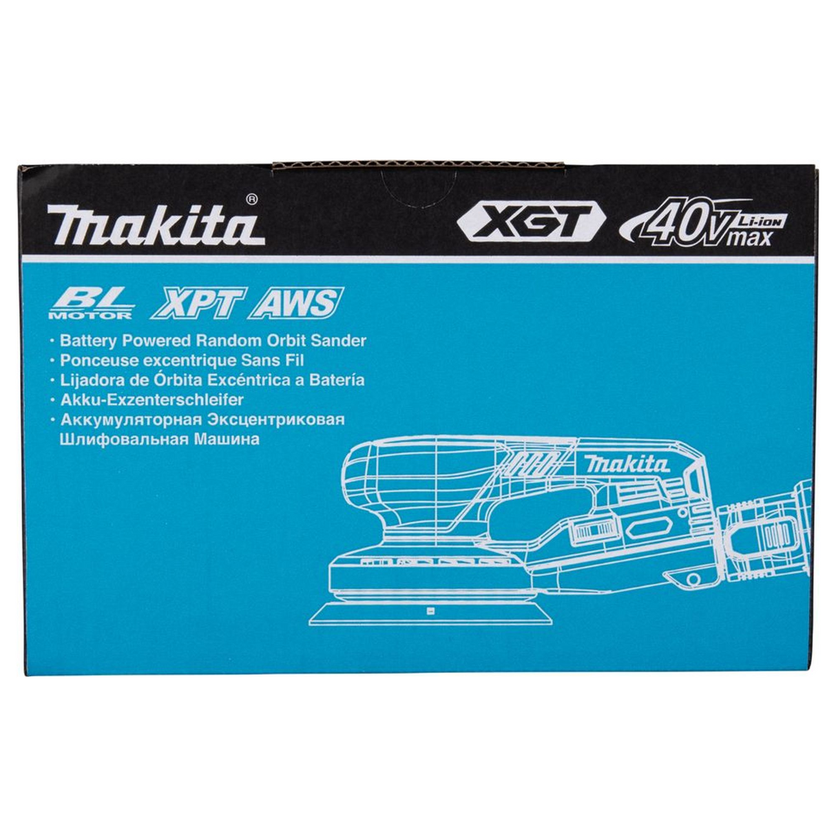 BO002CG - Random orbital sander Makita BO002CGZ 40V - Image 21