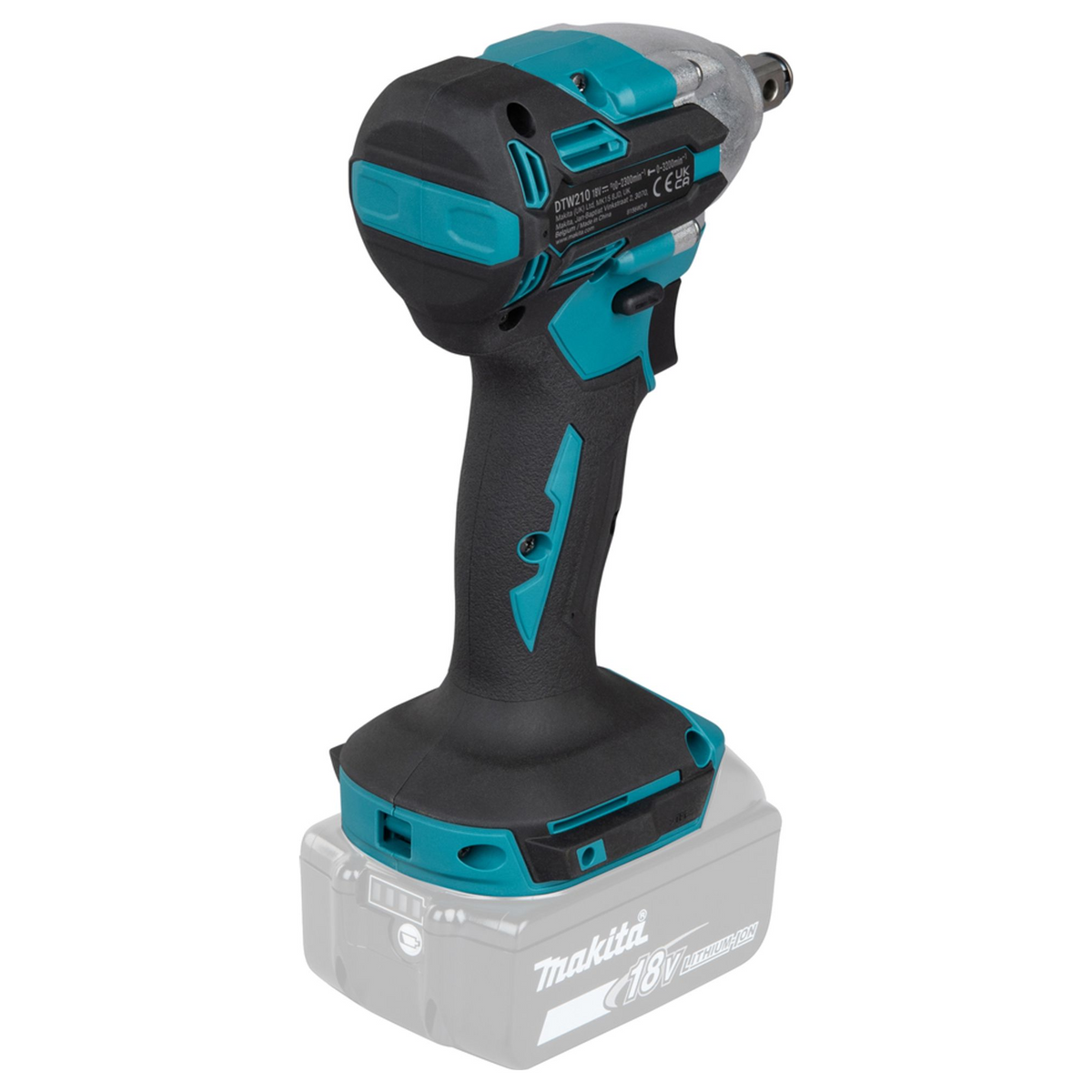 DTW210Z - Slagskruvmejsel Makita DTW210Z 18V 1/2" 250 Nm - Bild 5