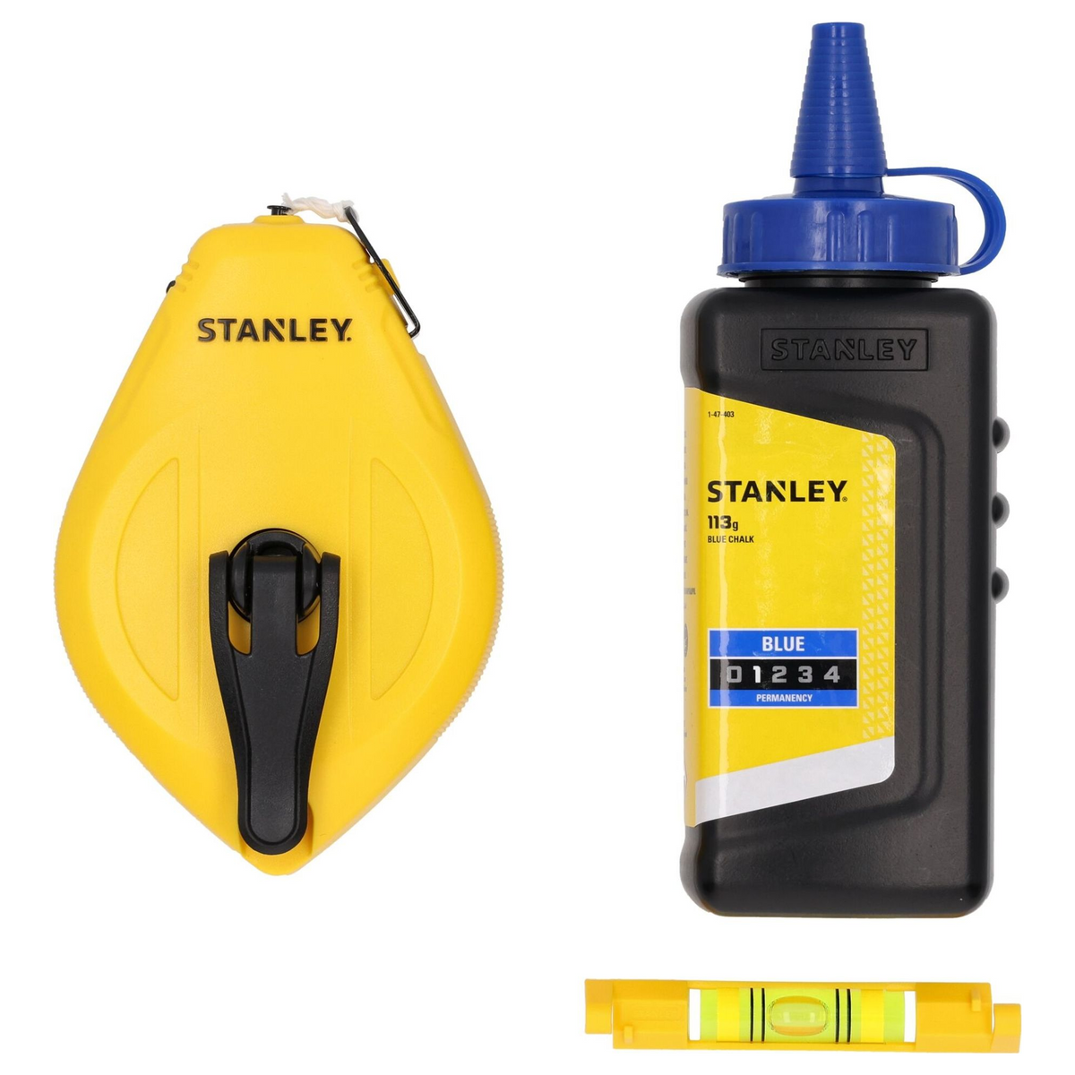 STHT47113-0 - Tracer Kit Stanley STHT47113-0 30m ABS with Blue Powder and Level