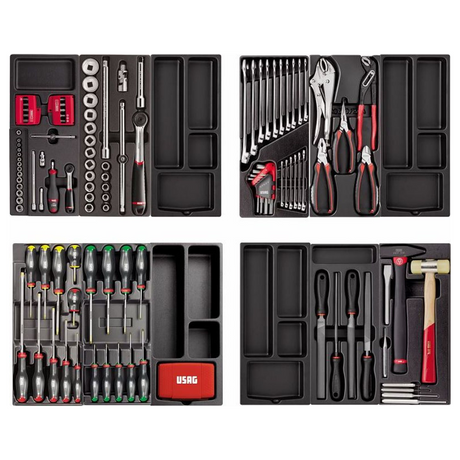 U04950630 - Maintenance Assortment USAG 495 PM 157 pieces 4 drawers