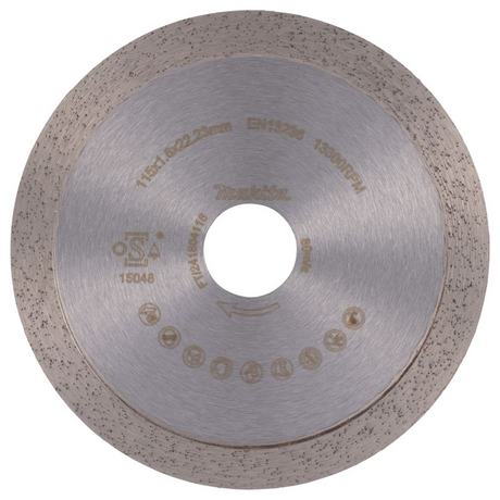 D-80210 - Makita D-80210 115mm kontinuerligt diamantblad med kron - Bild 3