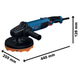 06013A2300 - Bosch GPO 11-180 S PRO 1100W polermaskin - Bild 20